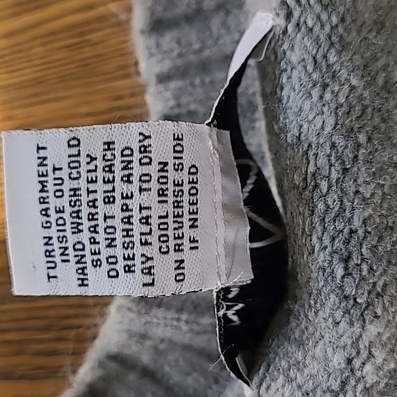 🧨SALE! Magaschoni Sweater Dress Faux Fur Pockets Tunic - Picture 8 of 8